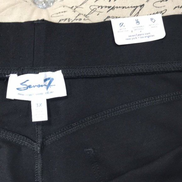 Seven7 Sweetheart Coated Pull-On Pants - Picture 7 of 10